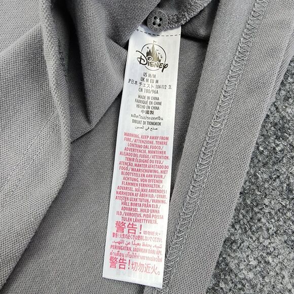 Mickey Mouse Shirt Mens Medium Gray Disney World 50th Anniversary Polo Classic - Picture 15 of 16